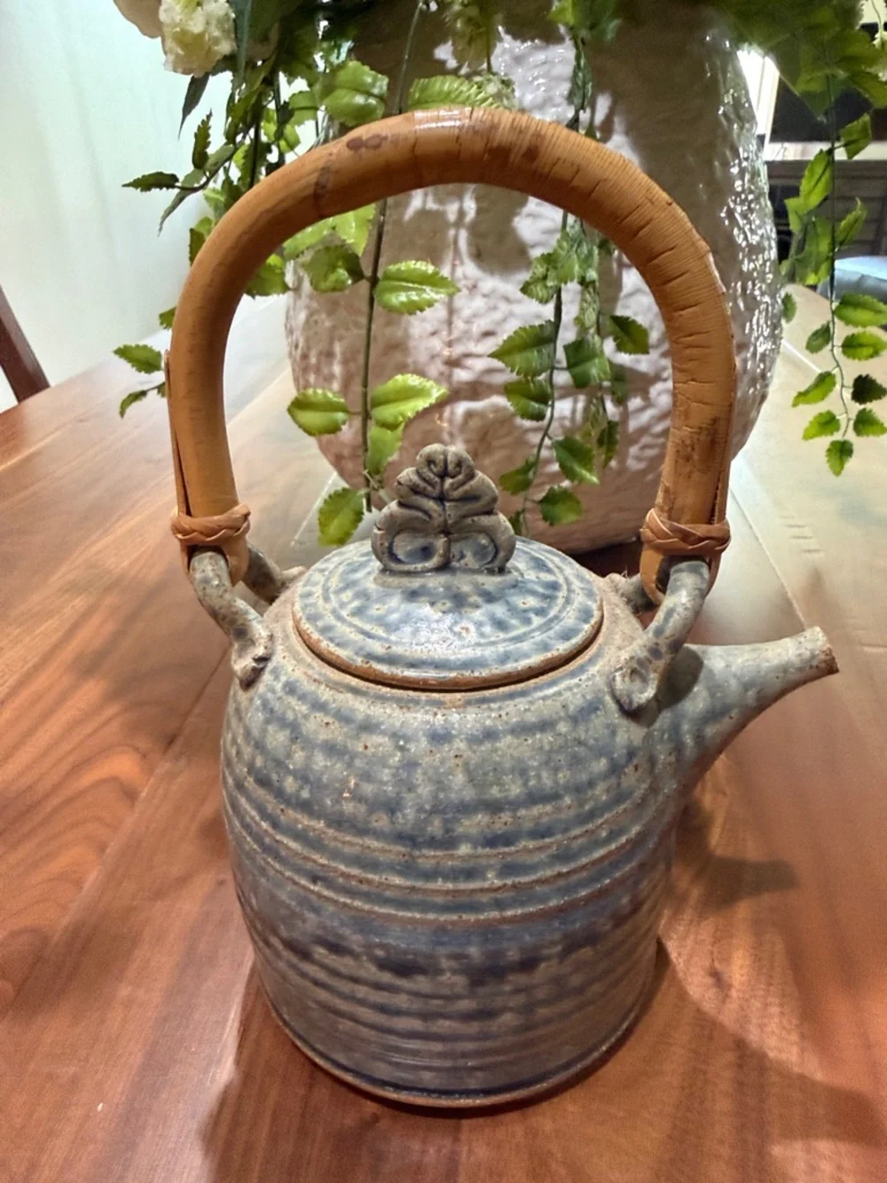 Studio Pottery elegant blue